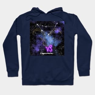 Capricorn Goat Zodiac Sign Astrology Hoodie